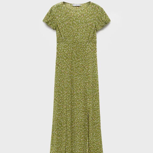 Mango Floral-print maternity dress (S) - Picture 1 of 8